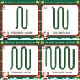 thumbnail image 3 of PVC Furry Christmas Garland - Festive Hanging Ornament for Home & Hotel Holiday Decor, 3 of 4