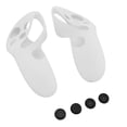thumbnail image 1 of Controller Grips Cover, Silicone Comfortable Grip Controller Protective Cover Precise with Joystick Cover for Quest 3, 1 of 7