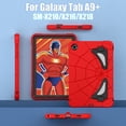 thumbnail image 3 of Étui Robuste Super Héros Enfants Sécuritaire en Silicone TPU PC à Armure Rigide pour Samsung Tab A9 A8 Plus Tablette Support Antichute Antichoc Bleu Rouge Tab A9 Plus 11 2023, 3 of 6