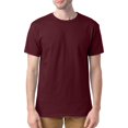 thumbnail image 2 of Hanes Mens ComfortSoft 4-Pack Crewneck T-Shirts, M, Maroon, 2 of 4
