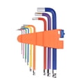 thumbnail image 1 of Amdohai 9PCS Multicolour L-Key Set Metric Hex Long Arm Ball End Hex Key Set Chrome Vanadium Steel Industrial Grade Allen Wrench Set, 1 of 8