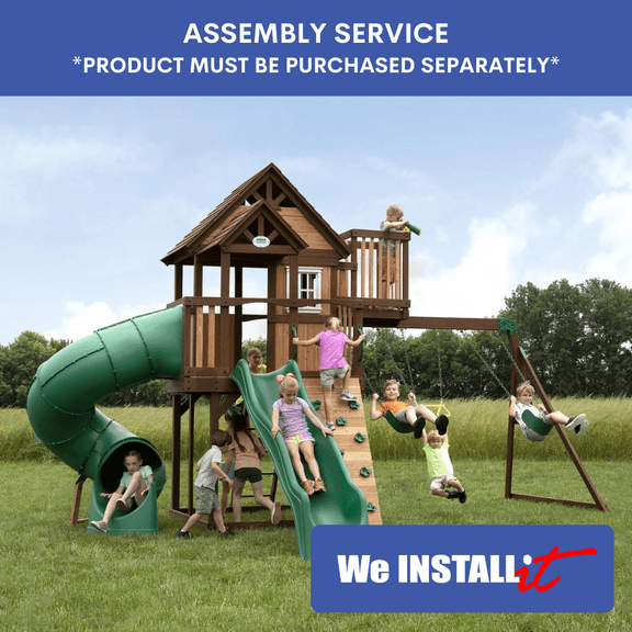 Home Installation Service - Outdoor Swing Set Assembly ($2,000 and $2,999 regular priced)