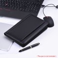 thumbnail image 2 of Portable Business Portfolio Padfolio Folder Document Case Organizer PU Leather with Business Card Holder Memo Note Pad, 2 of 7