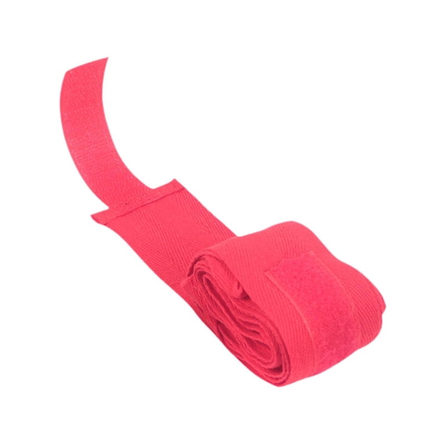 VONKY Bande de Main de Boxe pour Hommes Femmes Gants Sparring Intérieur pour Entraînement Intérieur MMA 2,5 m Noir Rouge 2,5 m