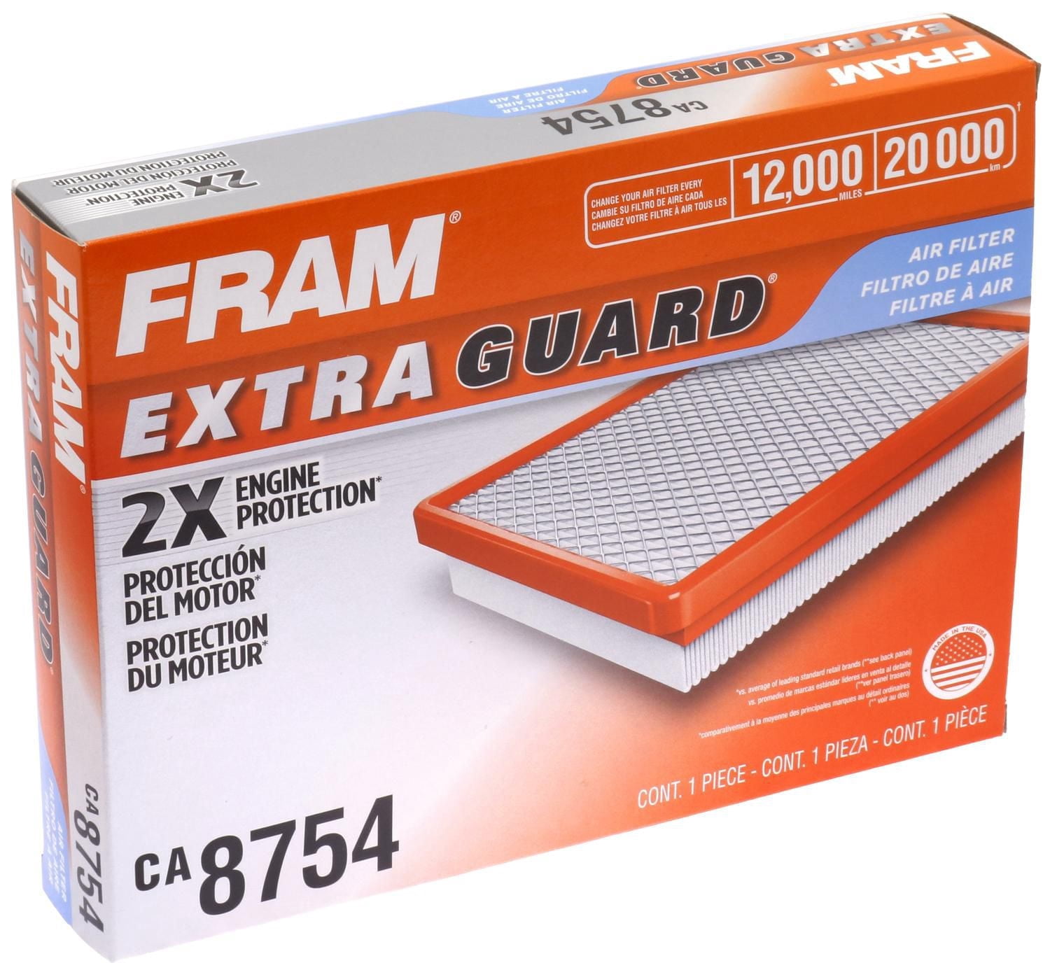 FRAM CA8754 Extra Guard Air Filter