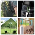 thumbnail image 3 of Graflsoa Mousquetons d'Escalade en Alliage d'Aluminium Durable, Lot de 5 Crochets Multicolores en Forme de Gourde pour Accessoires de Randonnée, Camping et Voyage, 3 of 6