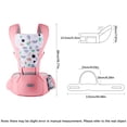 thumbnail image 3 of Multifunctional Newborn Baby Carrier Sling Wrap Versatile Backpack Front Back, 3 of 9