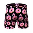 thumbnail image 2 of Flamingo Donuts All Over Print Men's Underwear Boxer Briefs-XLarge (40-42), 2 of 2