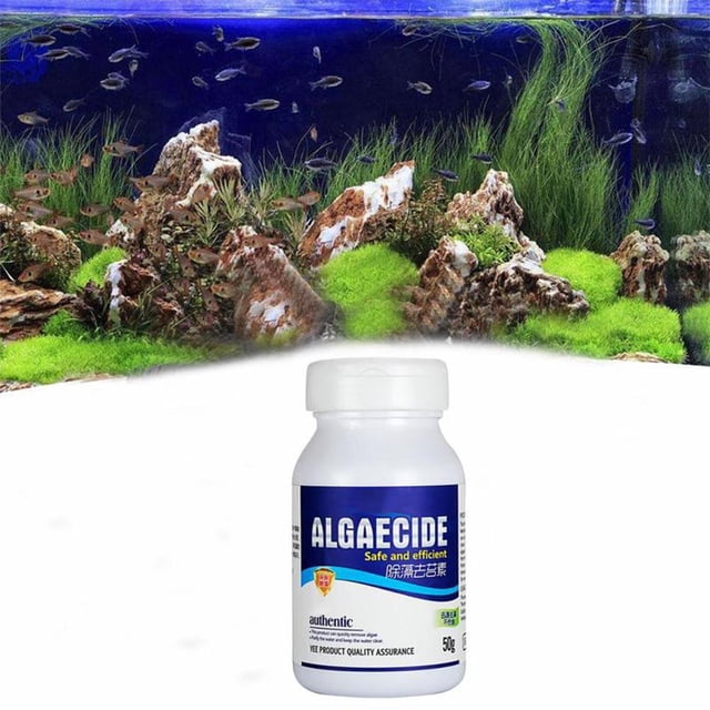 Water 50g Aquarium Algaecide Fish Tank Remover Aquarium Water Cleaner