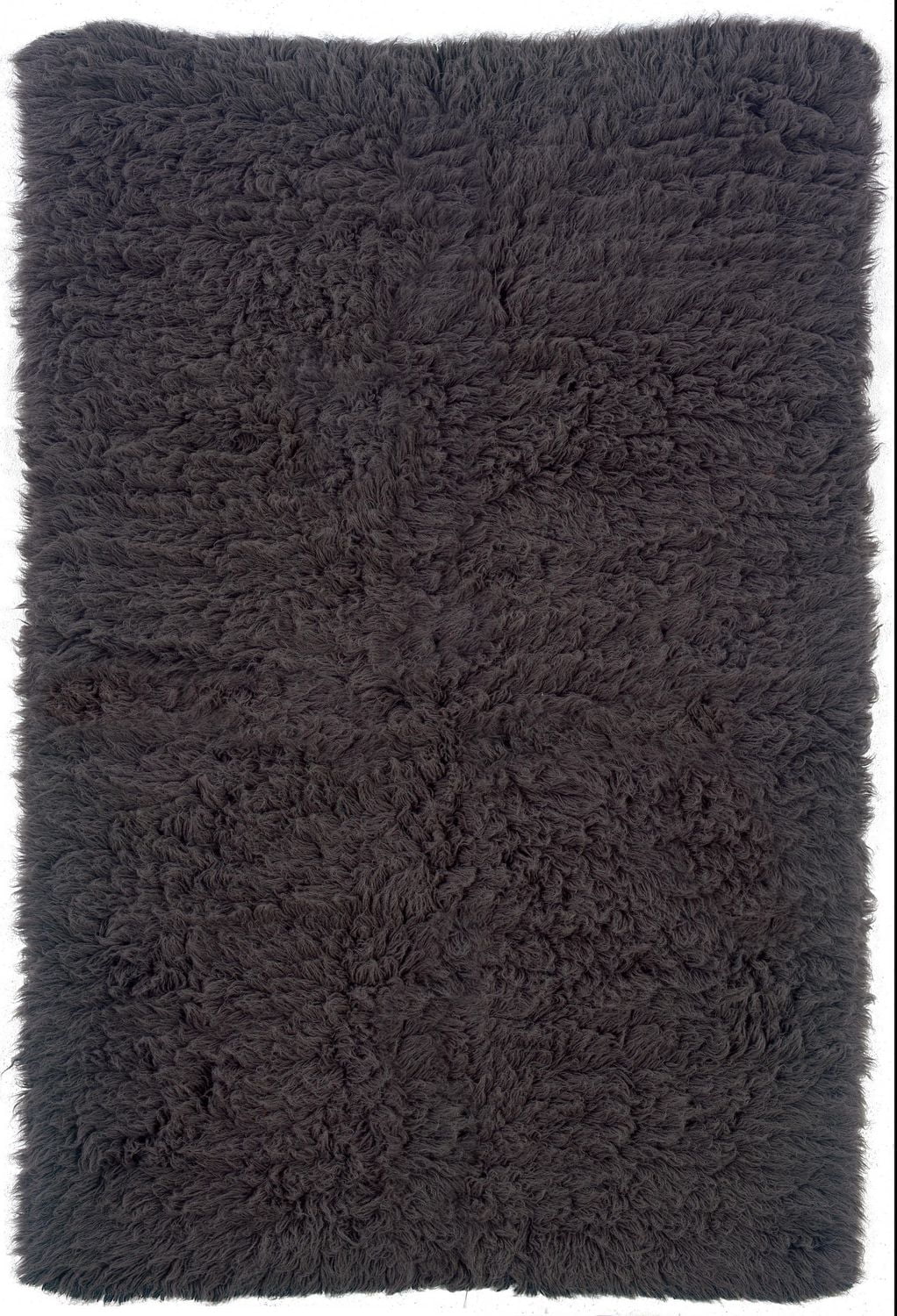 New Flokati 1400gr 5' x 8' Area Rug, Grey