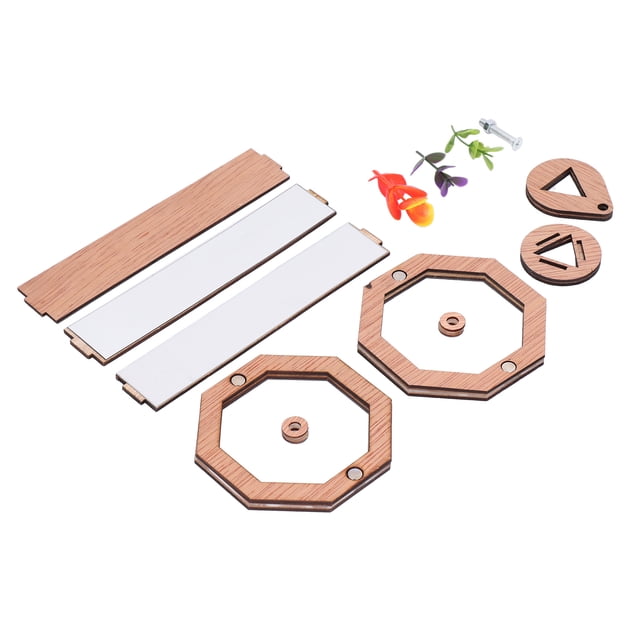DIY Kaleidoscope Kit, Symmetric Beauty Sturdy Beech DIY Kaleidoscope Safe Durable For Game For DIY For Above 6