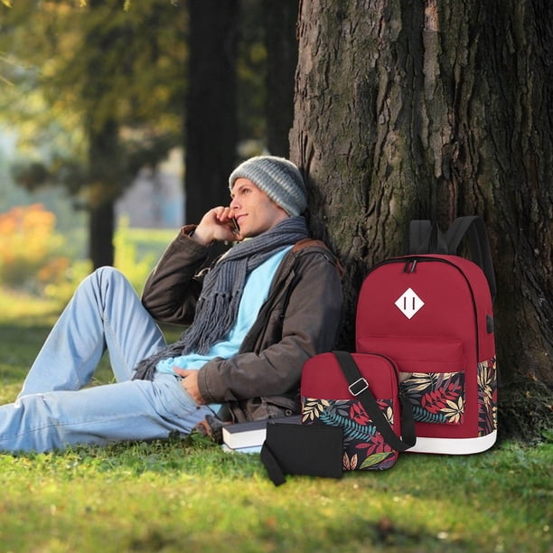 Fashionable And Backpack Campus Version College Style Casual  display picture 2