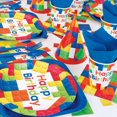 thumbnail image 2 of Building Blocks Lunch Napkins, 16ct, 2 of 2