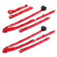 thumbnail image 1 of Jeep Comanche 1985-1992 Standard Ensemble de Ceinture de Banc Rétractable Rouge à 3 Points - 3 Ceintures, 1 of 1
