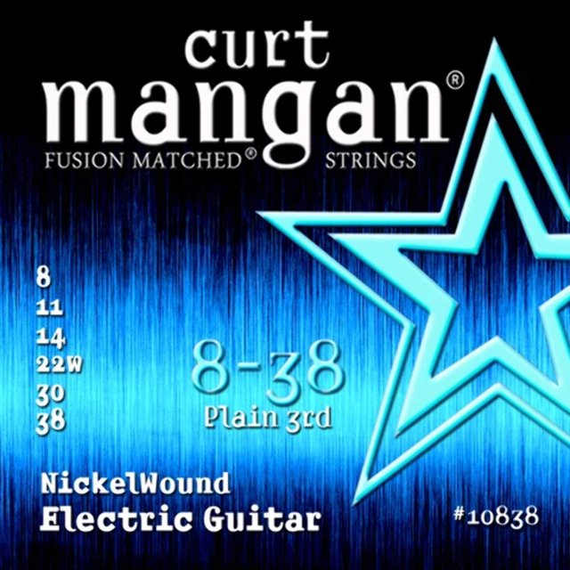 Curt Mangan 8-38 Nickel Wound Electric Guitar