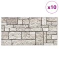 thumbnail image 2 of vidaXL 3D Wall Panels with Grey Brick Design 10 pcs EPS, 2 of 5
