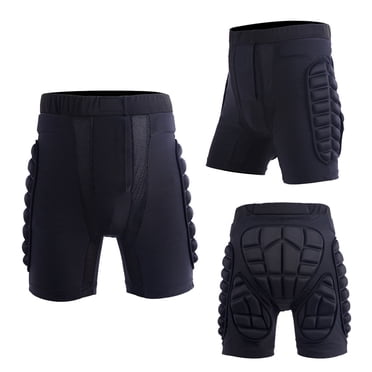 Lubelski Unisex Motorcycle Snowboard Protection Ski Protective Hip Butt Padded Shorts