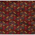 thumbnail image 4 of oneOone Organic Cotton Poplin Twill Fabric Fish Block Print Sewing Fabric BTY 42 Inch Wide, 4 of 4