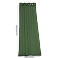thumbnail image 2 of Bwiyojiz Décoration Intérieure Moustiquaire Imperméable pour Fenêtre Terrasse Pavillon Extérieur Rideau Transparent, Cadeaux pour Elle, Vert, 2 of 6
