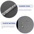 thumbnail image 3 of FESTFENDS Office Binder Supplies Clear Loose Binder Plastic Document Organization 1Pack, 3 of 8