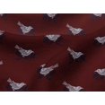 thumbnail image 4 of oneOone Viscose Jersey Fabric Branch & Bird Block Print Fabric BTY 60 Inch Wide, 4 of 4