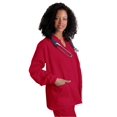 thumbnail image 2 of Adar Universal Women's Round Neck Warm-Up Scrub Jacket, Available in 39 Colors, 2 of 5