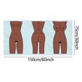 thumbnail image 4 of RKSTN Serviette de Plage en Microfibre Serviette de Plage Super Légère Serviette de Bain Colorée Couverture de Plage Anti-Sable Serviette Multi-Usage pour Voyage Piscine Couverture de Plage, 4 of 8