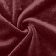 thumbnail image 5 of Plebaso Womens Velvet Pants Elastic Waist Drawstring Lounge Pants Straight Leg Trousers with Pockets, 5 of 5