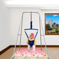 thumbnail image 4 of Kids Jumping Chair Adjustable Baby Swing Bouncing Seat Exercise Toy (Blue), 4 of 9
