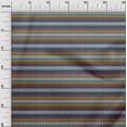 thumbnail image 2 of oneOone Cotton Poplin Fabric Chevron & Greek Key Block Decor Fabric Printed BTY 56 Inch Wide, 2 of 4
