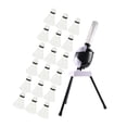 thumbnail image 2 of Almencla Automatic Badminton Serve Machine Badminton Ball Tosser Trainer Device Badminton with 18 Badmintons, 2 of 8
