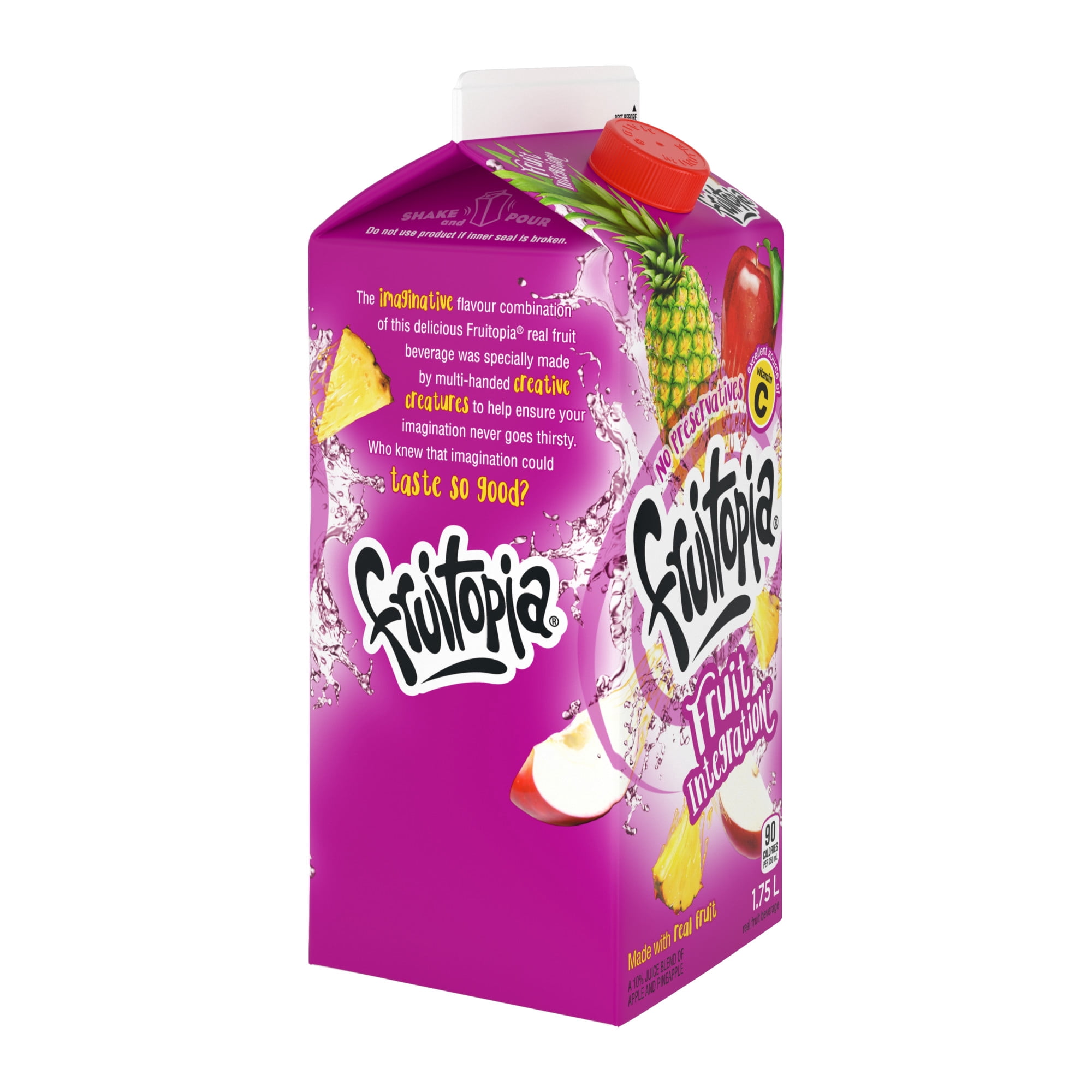 Fruitopia Intégration de Fruits, 1.75 Litres