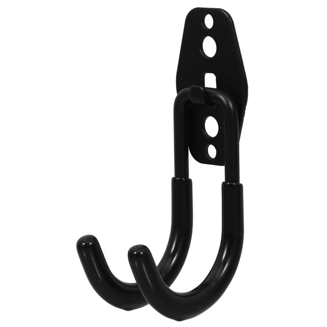 BESTYASH Propriétaires 4 Pcs Crochet Noir pour Crochets de Tuyau d'Eau