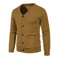 thumbnail image 1 of Manteau Cardigan Ajusté à Boutons pour Hommes, 1 of 4