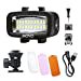 thumbnail image 3 of Movo LED-WP Underwater High-Power Rechargeable LED Video Light with Action Camera and Shoe Mounts, Compatible with GoPro, DSLR - Perfect for Vlogging, Traveling, Scuba Diving, snorkel, surfing , Sport, 3 of 15