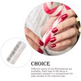 thumbnail image 2 of QualitChoice 1 Bag Glass Crystal Special-shaped Eye-catching Flat Bottom Easy to Paste Perfect Match Nail Rhinestones for Mobile Phone Type 5 1Set, 2 of 6