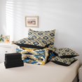 thumbnail image 4 of YST Ensemble de Couette Vintage Grand Lit, Literie Patchwork Persane, Décor Style Exotique, 7 Pcs, 4 of 4