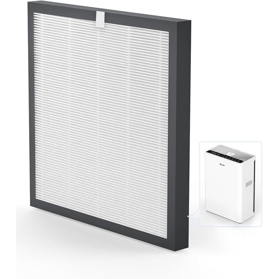 Filtre de Remplacement True HEPA, Purificateur A3 Air Compatible, Nettoyeur HEPA H13 Filter for A3 Air