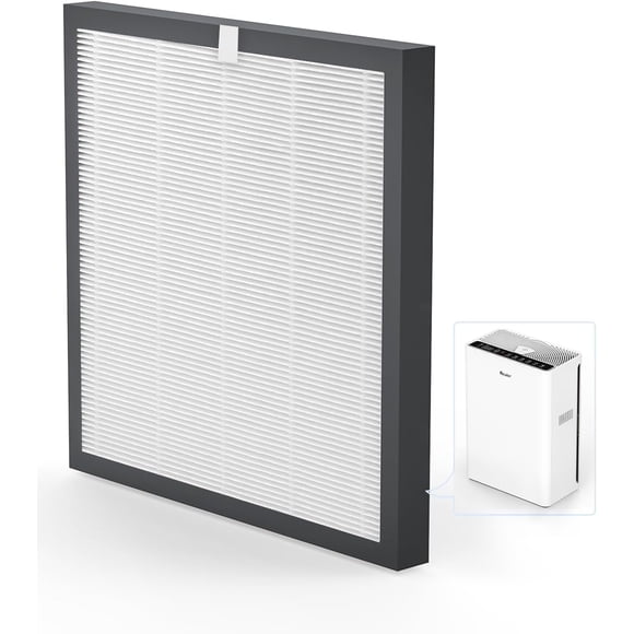 Filtre de Remplacement True HEPA, Purificateur A3 Air Compatible, Nettoyeur HEPA H13 Filter for A3 Air