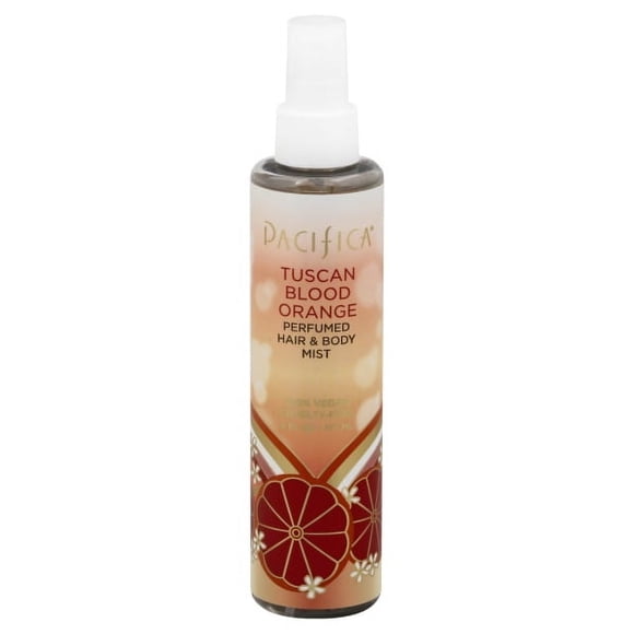 Pacifica Beauty Perfumed Hair & Body Mist, Tuscan Blood Orange, 6 Fl Oz (1 Count)