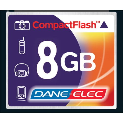 Dane-Elec Digital Camera Memory Card, Compatible with Fujifilm Finepix S602 Digital Camera 8GB CompactFlash Memory Card