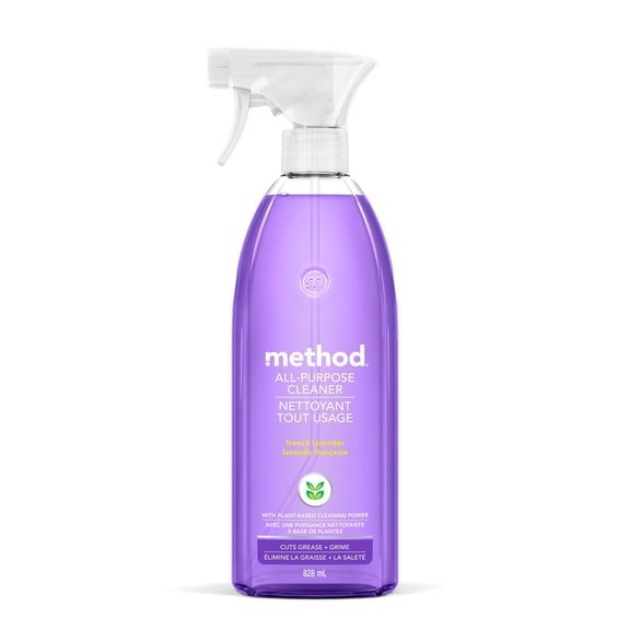 Method All-Purpose Cleaner, Natural Cleaner, French Lavender, 828 ml