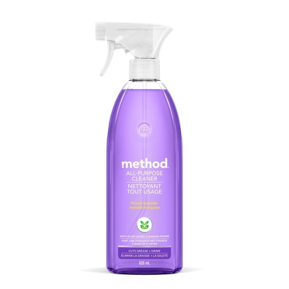 Method All-Purpose Cleaner, Natural Cleaner, French Lavender, 828 ml