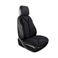 thumbnail image 2 of Black High Density Foam Core Car Seat Cushion Set Seat Pad Backrest Headrest Triple Set Mesh Cover Ventilated Cooling Automotive Accessory Black All Seasons Complete Interior Set, 2 of 7