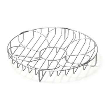 Starfrit Canning Rack, Rustproof, Reversible Design, Holds 7 Jars, Fits 16 Qt Pots, Safe Sterilization, Dishwasher Safe, Easy Home Canning, Secure Jar Handling, Fits Multiple Jar Sizes