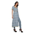 thumbnail image 3 of Moomaya Robe Kurti Longue Indienne Imprimée en Coton Tunique Robes pour Femmes, 3 of 6