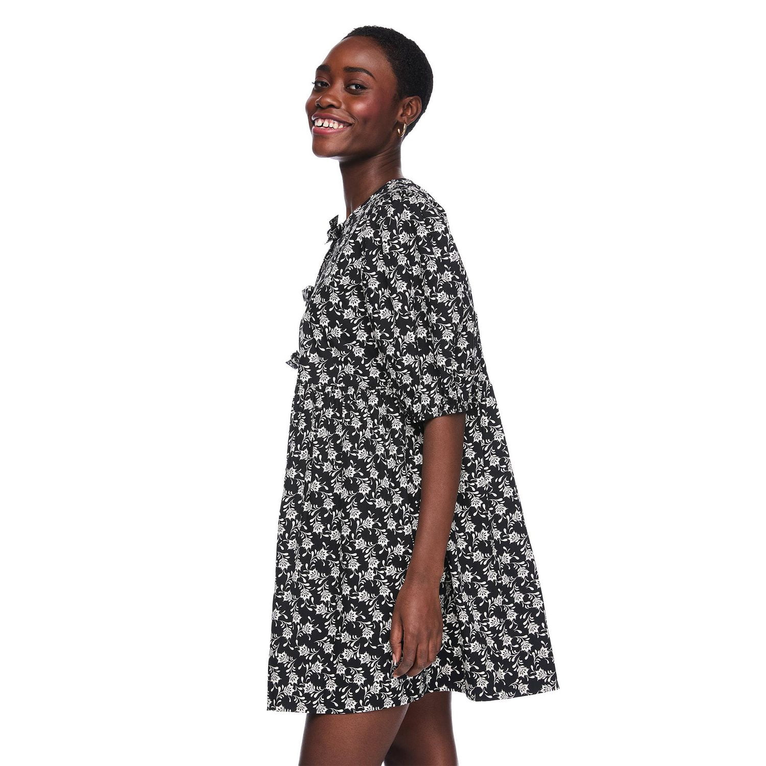 George Women's Bow Front Poplin Dress