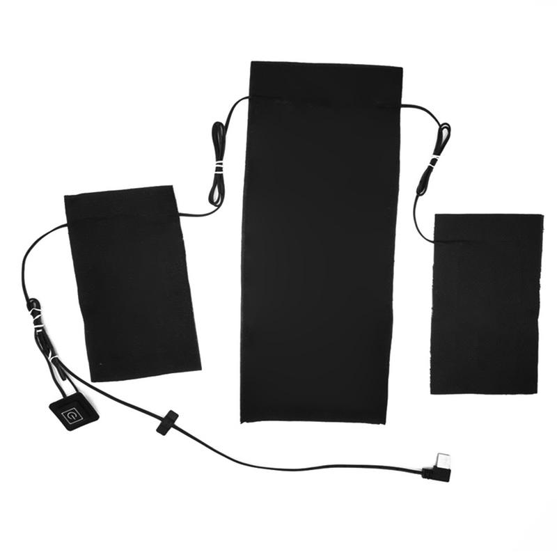 Cloth Heating Pad Electric Clothing Heating Pad Adjustable Waterproof Washable Keep Warm For Heating Clothes Vest In Winter