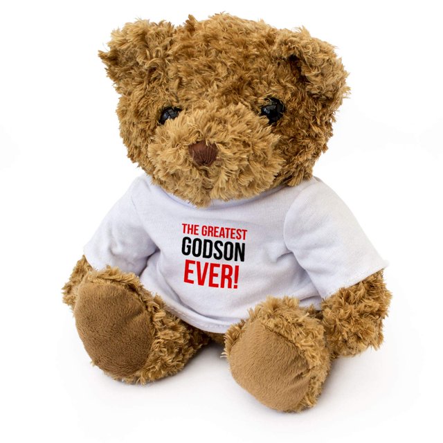 Greatest Godson Ever - Teddy Bear - Cute Soft Cuddly - Gift Present Birthday Xmas