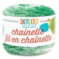thumbnail image 1 of Lion Brand Fil à Tricoter Chainette Cover Story - Vert Kelly 565-206, 1 of 5